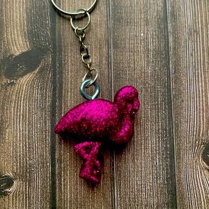 Flamingo Keychain 🦩